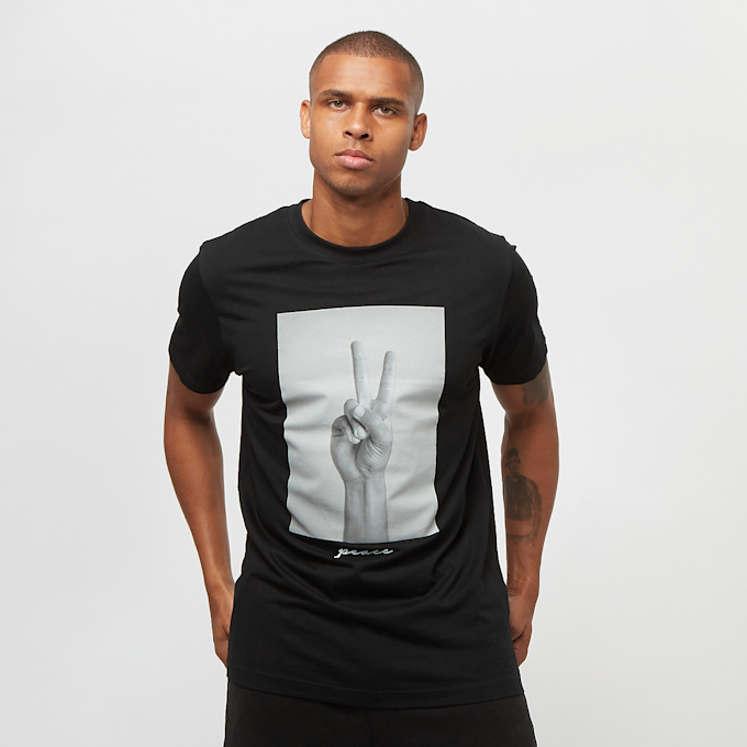 Mister Tee Peace Sign Tee noir 8199 1