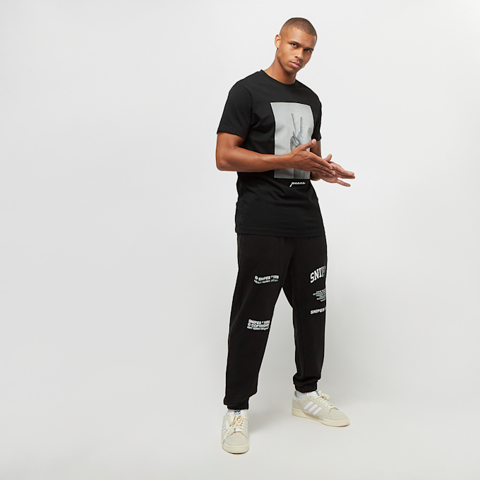 Mister Tee Peace Sign Tee noir 8199 4