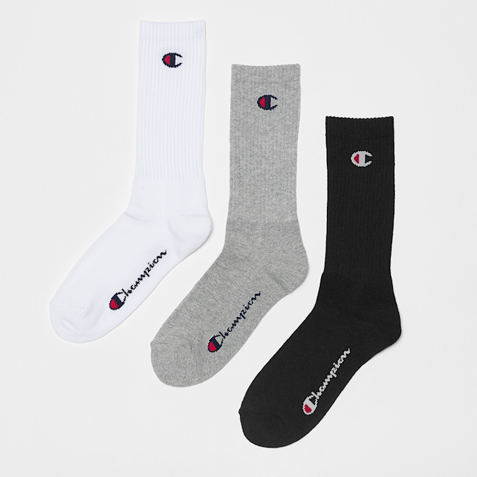 Champion 3 PACK - Crew Socks schwarz 8287 1