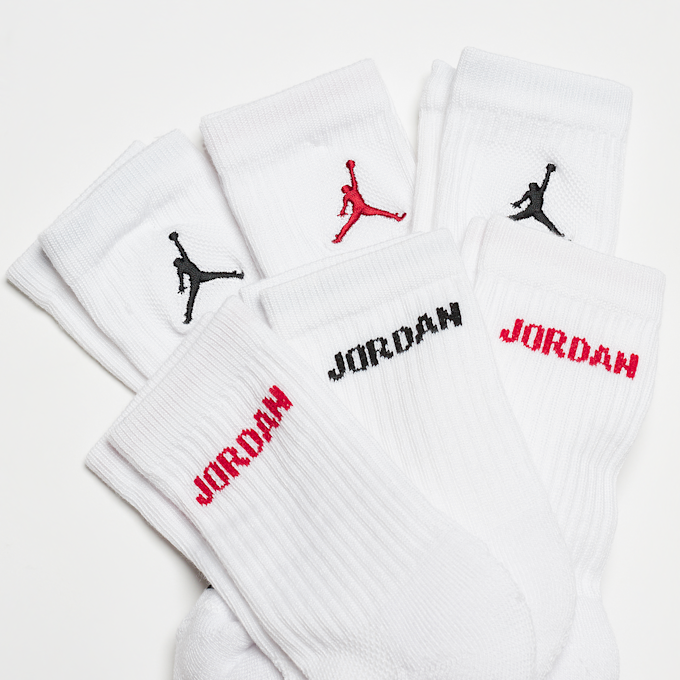 Jordan 6 PACK - Legend Crew weiß 8617 2