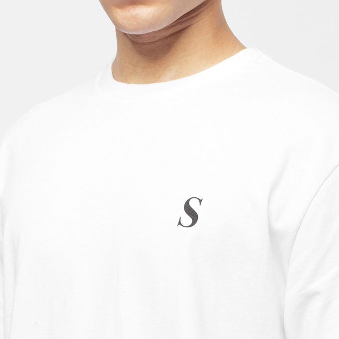 SNIPES College Tee blanc 3435 3