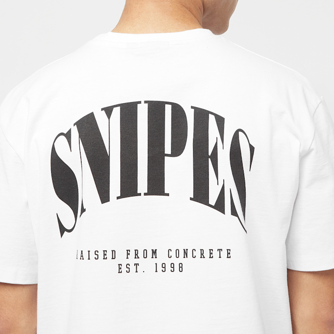 SNIPES College Tee blanc 3435 4