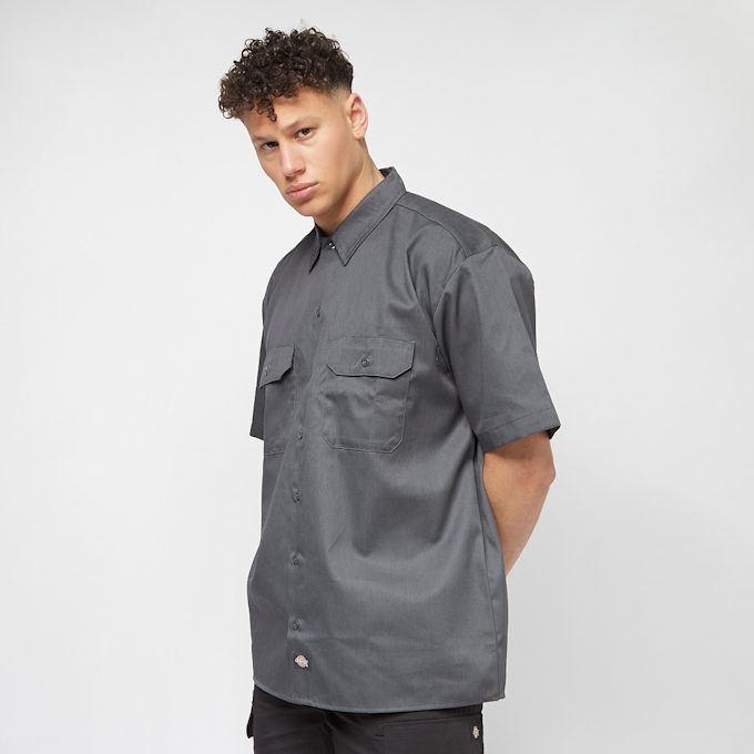 Dickies Work Shirt Short Sleeve Rec grau 3545 1