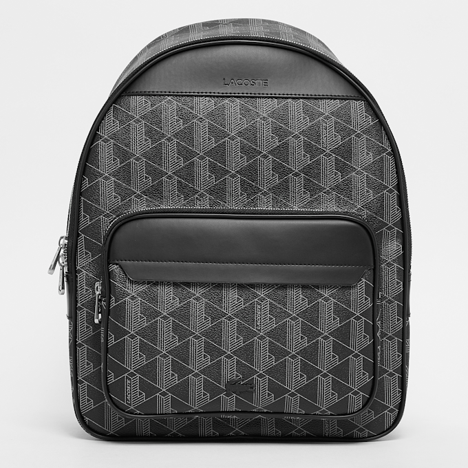 Lacoste Backpack Allover Monogram schwarz 3836 1