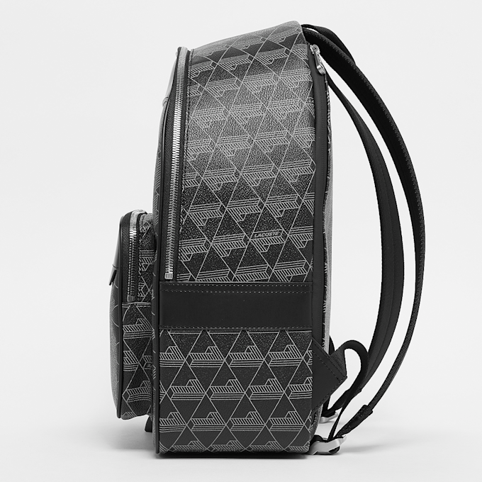 Lacoste Backpack Allover Monogram schwarz 3836 2