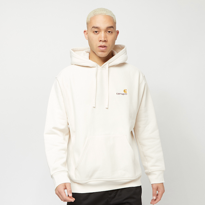 Carhartt WIP Hooded American Script Sweatshirt beige 4024 1