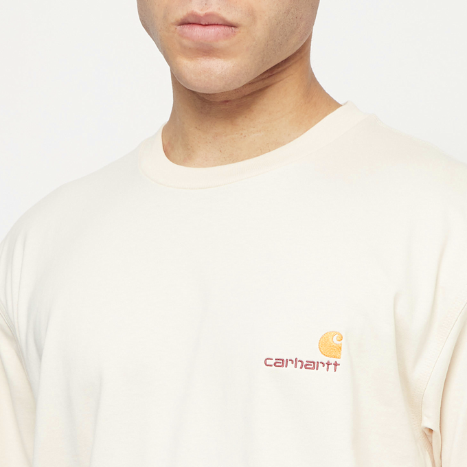 Carhartt WIP American Script T-Shirt weiß 4086 3