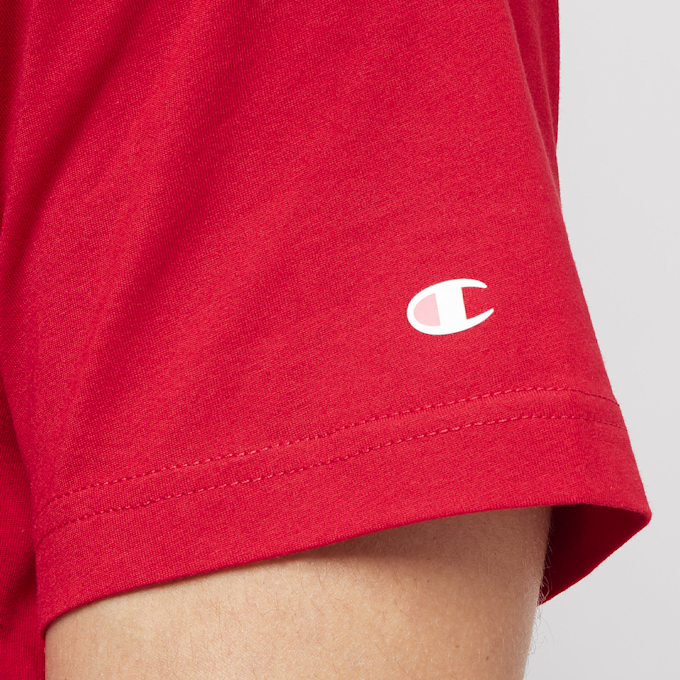 Champion x SNIPES Crewneck T-Shirt rouge 4188 4