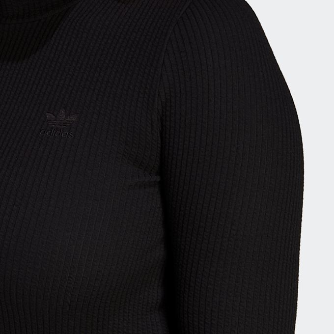 adidas Originals Winter Ease Ribbed Cropped Longsleeve czarny 4316 5