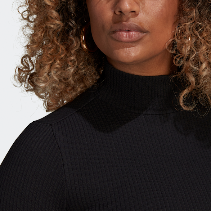 adidas Originals Winter Ease Ribbed Cropped Longsleeve czarny 4316 6