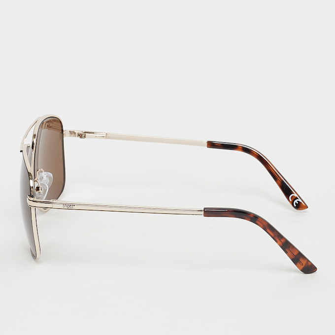 SNIPES Lunettes de soleil carrées - brune noir 4898 2