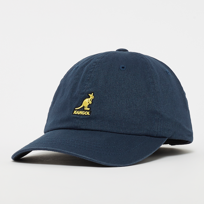 Kangol Washed Baseball bleu 8883 1