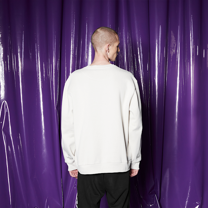 SNIPES x  032c WORKSHOP Crew grigio 9071 3