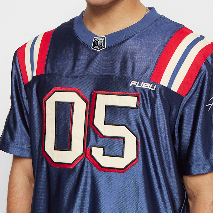 FUBU Corporate Football Jersey azul 9196 3