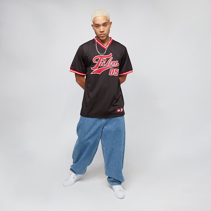 FUBU Varsity Mesh Tee negro 9200 5