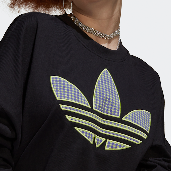 adidas Originals Loose Trefoil Application Sweatshirt schwarz 9376 3