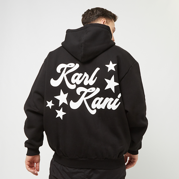Karl Kani Chest Signature OS Full Zip Star Hoodie schwarz 9440 1