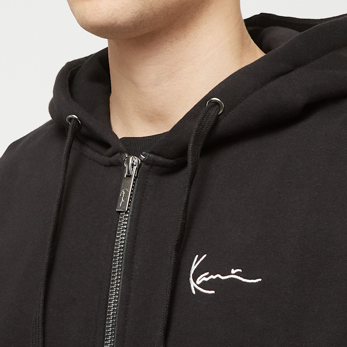 Karl Kani Chest Signature OS Full Zip Star Hoodie schwarz 9440 3