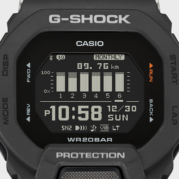 G-SHOCK G-Squad GBD-200-1ER negro 9697 6