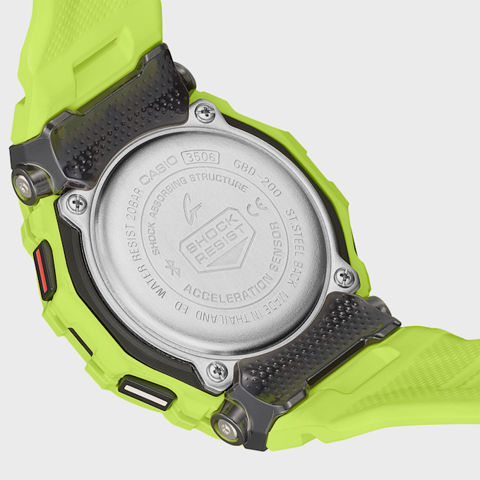 G-SHOCK G-Squad GBD-200-9ER giallo 9704 3