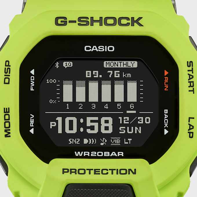 G-SHOCK G-Squad GBD-200-9ER jaune 9704 5