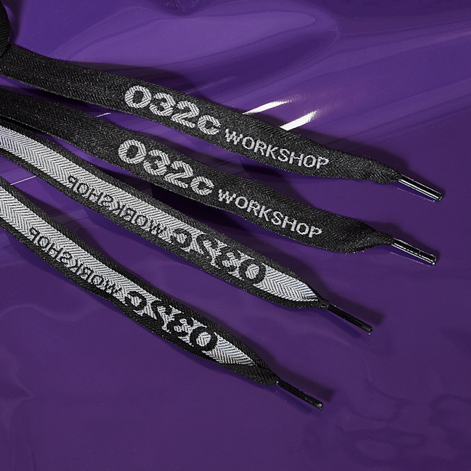 SNIPES x  032c WORKSHOP Laces schwarz 9826 1