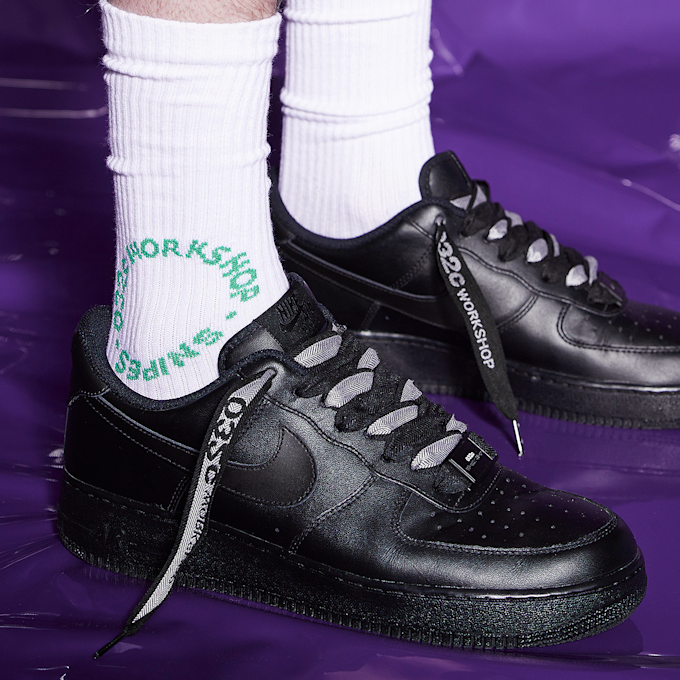 SNIPES x  032c WORKSHOP Laces schwarz 9826 2