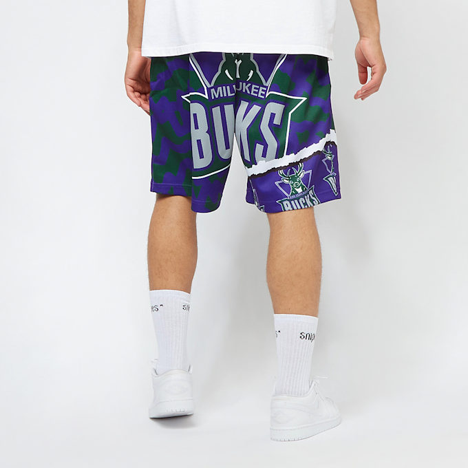Mitchell & Ness Mens La Dodgers Jumbotron 2 Sublimated Shorts Casual - Foto 13
