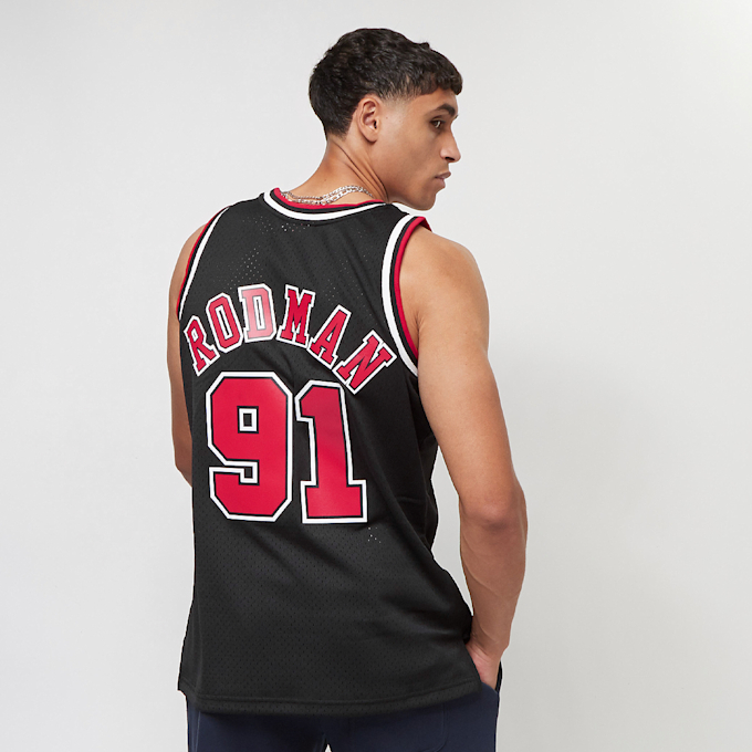 Mitchell & Ness NBA Swingman Alternate Jersey Chicago Bulls 1997-98 Dennis Rodman noir 10887 2