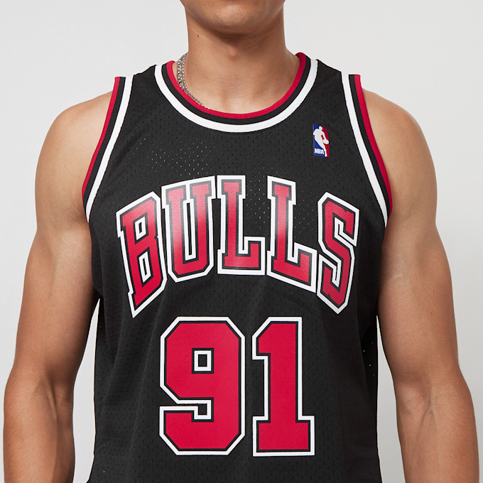 Mitchell & Ness NBA Swingman Alternate Jersey Chicago Bulls 1997-98 Dennis Rodman noir 10887 3