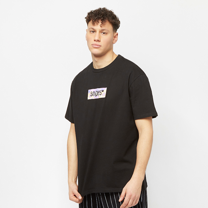 SNIPES Medium Box Logo Tee Tie Dye crna 11157 1