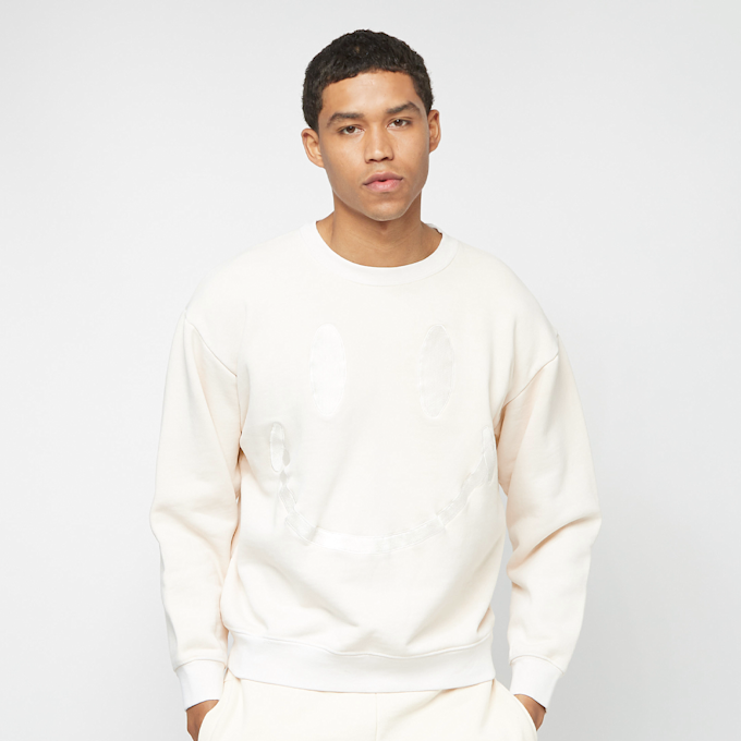 Market Smiley Oversized Crewneck Sweatshirt beige 11691 1