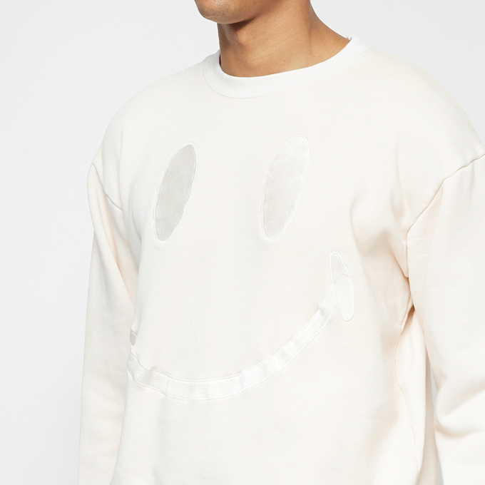 Market Smiley Oversized Crewneck Sweatshirt beige 11691 3