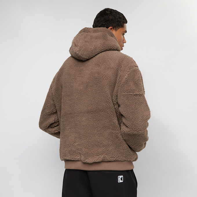 Karl Kani Metal Signature Teddy Hoodie grau 11880 2