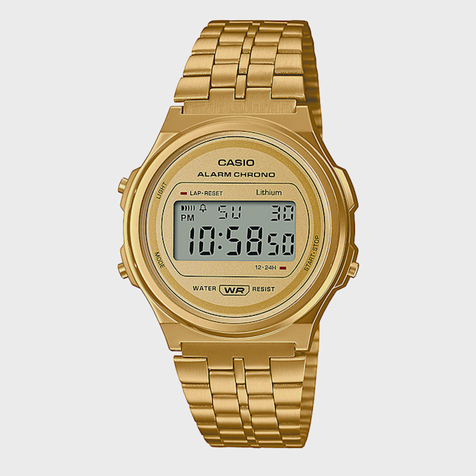 CASIO Vintage Round złoty 12056 1