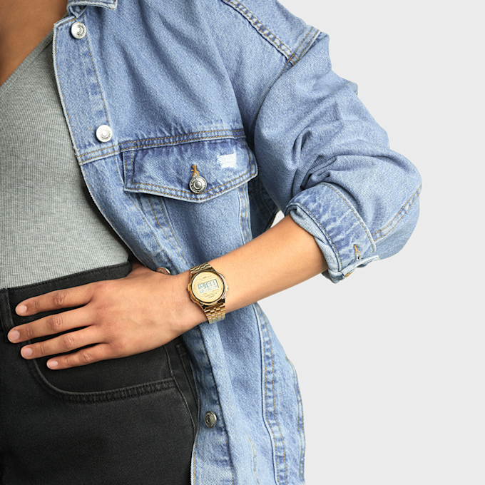 CASIO Vintage Round oro 12056 4