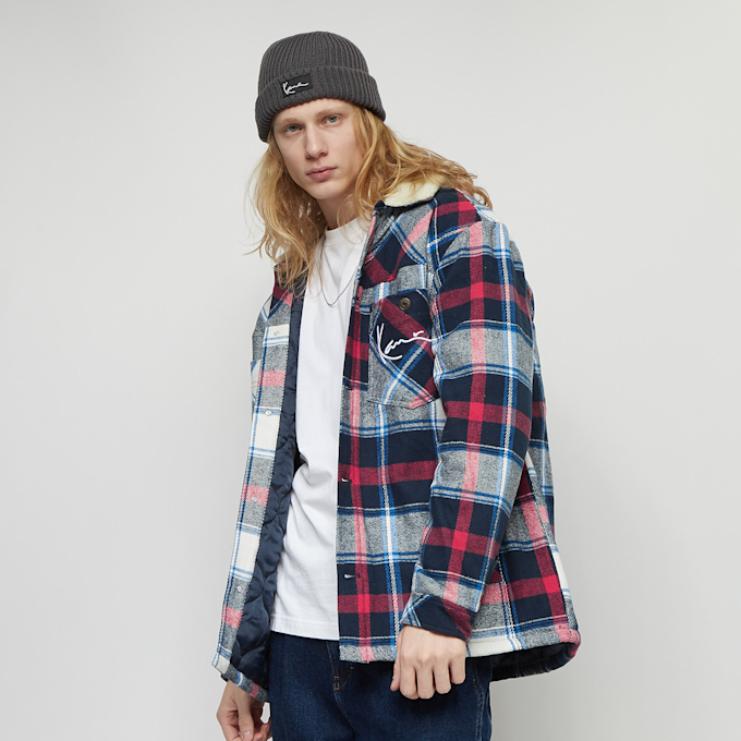 Karl Kani Chest Signature Heavy Flannel Shirt Jacket multicolor 12351 1