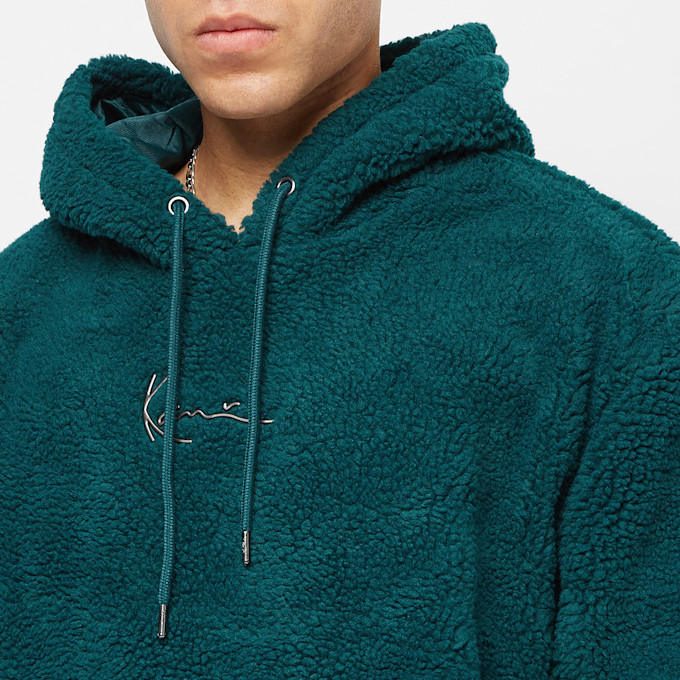 Karl Kani Metal Signature Teddy Hoodie blau 12430 3