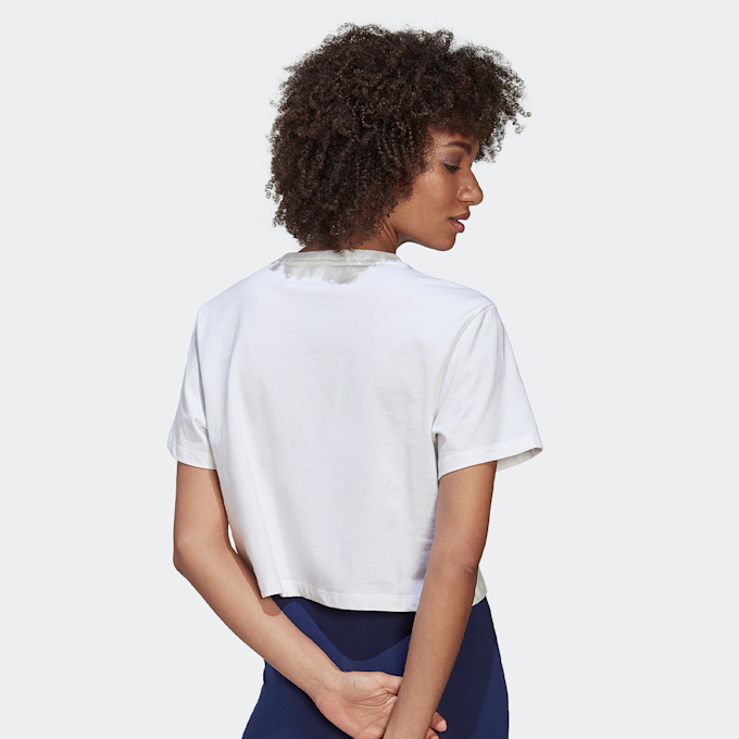 adidas Originals Logoplay Cropped Tanktop weiß 12617 2