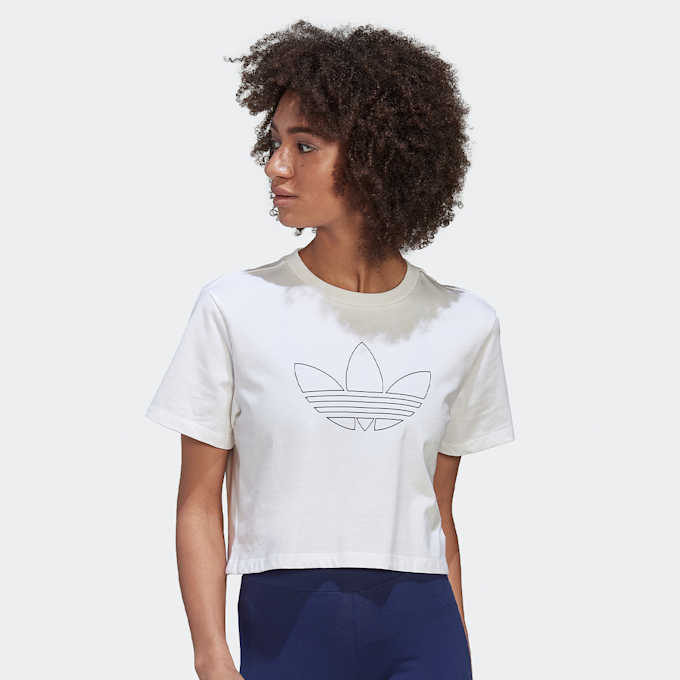 adidas Originals Logoplay Cropped Tanktop weiß 12617 3