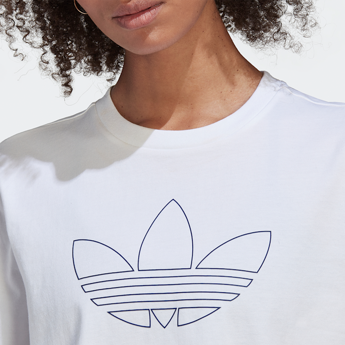 adidas Originals Logoplay Cropped Tanktop weiß 12617 4
