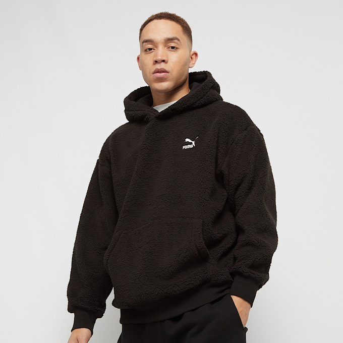 PUMA Classics Sherpa Hoodie schwarz 12718 1