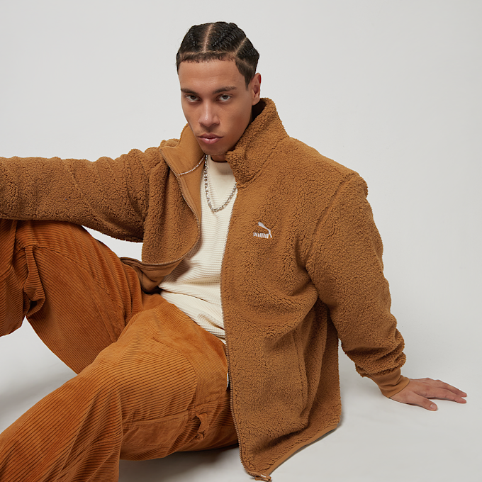 PUMA Classics Sherpa Jacket marrone 12767 1