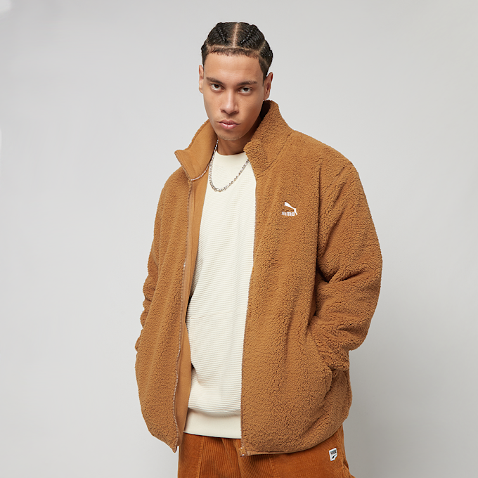 PUMA Classics Sherpa Jacket marrone 12767 2