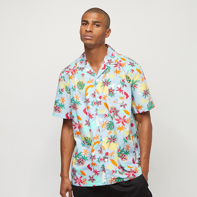Karl Kani x Stranger Things Chest Signature Resort Shirt multicolore 12970 1