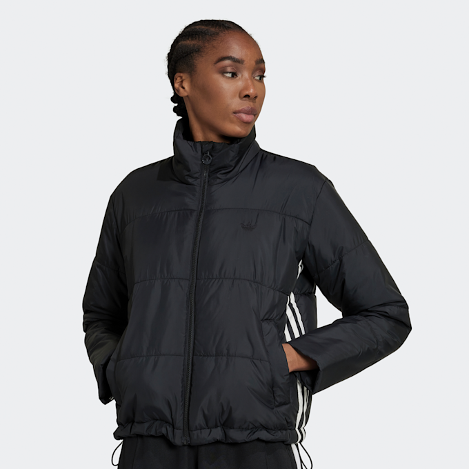 adidas Originals Kurze Puffer-Jacke zwart 10443 1