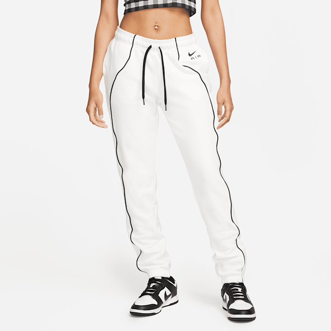Nike Air Women's Mid-Rise Fleece Joggers beige 16170 1