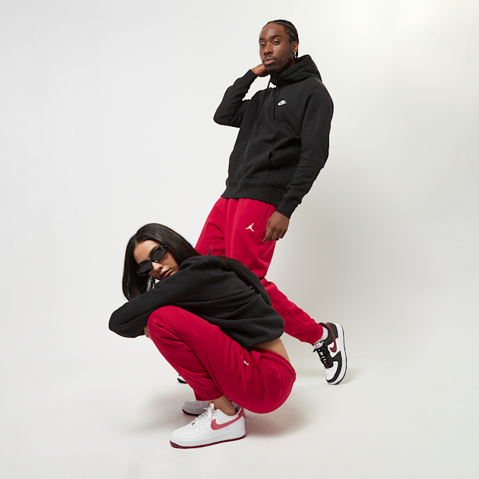 Jordan Essential Fleece Pants czerwony 16869 5