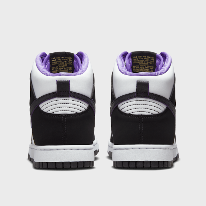 Nike Dunk Hi Retro PRM EMB zwart 16910 5