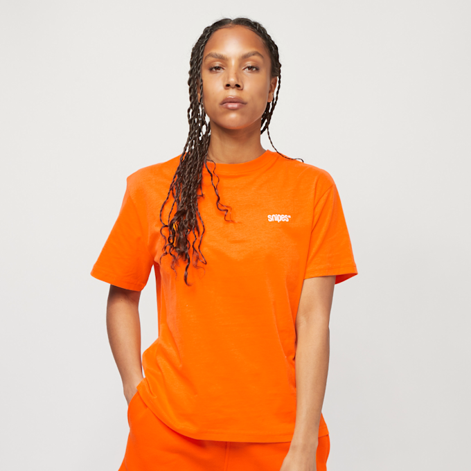 SNIPES Small Logo Essential Oversize Tee orange 17414 1